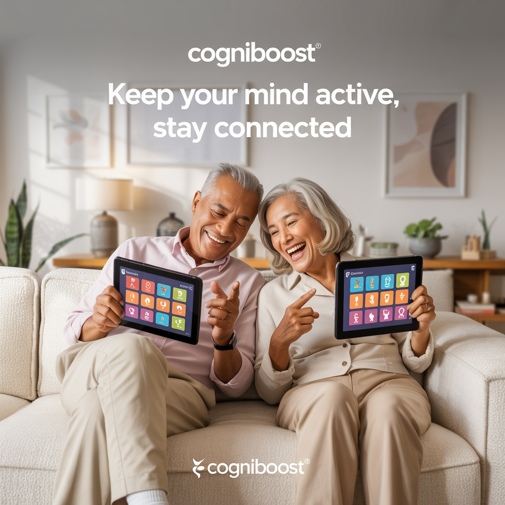 Digital Brain Training System for Seniors: Cognitive Exercises for Elderly, Memory Games for Older Adults, Senior Brain Fitness Program