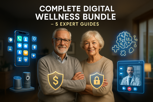 Complete Digital Wellness Bundle for Seniors: Master Technology, Health, Finance & Smart Living